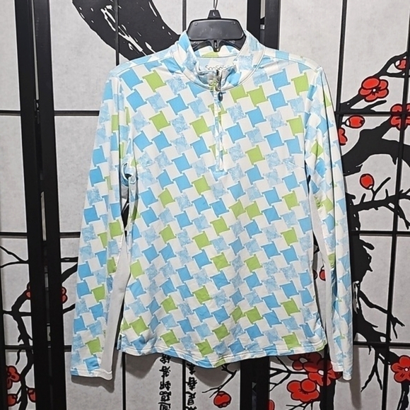 SanSoleil Golf 1/4 Zip Sweatshirt Size‎ Medium - Picture 1 of 5